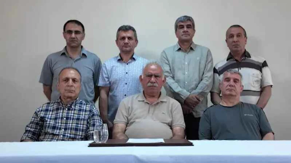 Abdullah Öcalan’dan ilk videolu mesaj “PKK hareketine son verilmiştir”