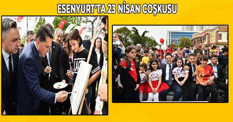 Esenyurt'ta 23 Nisan coşkusu