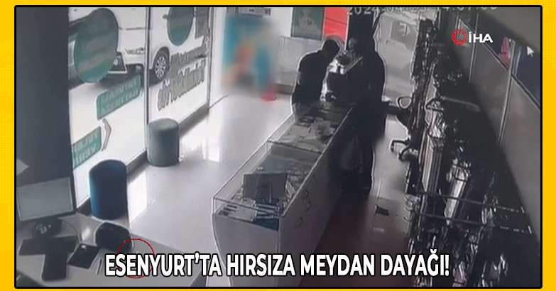 Esenyurt'ta Hırsıza Meydan Dayağı!