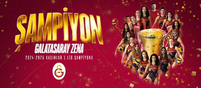 Galatasaray şampiyon oldu, 5. yıldızı armasına gururla ekledi!