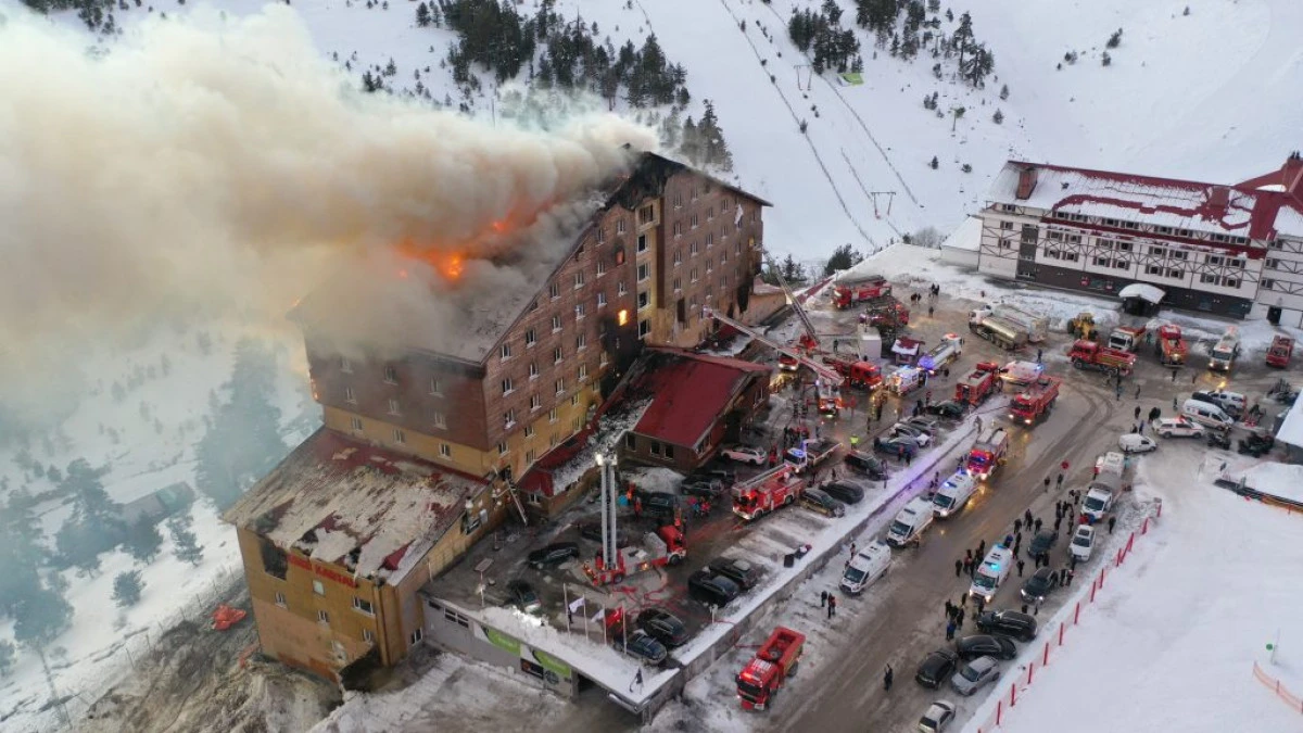 Kartalkaya otel yangınında istenen ceza belli oldu