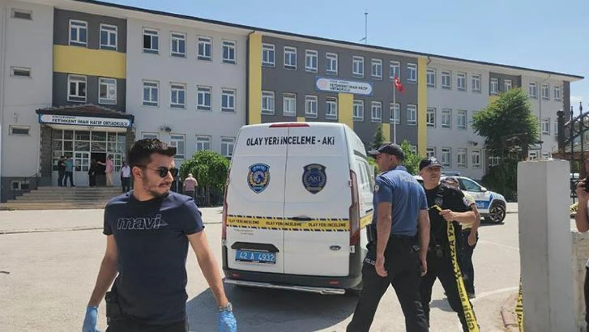Konya’da Okulda Silahlı Saldırı: Rehber Öğretmen Hayatını Kaybetti