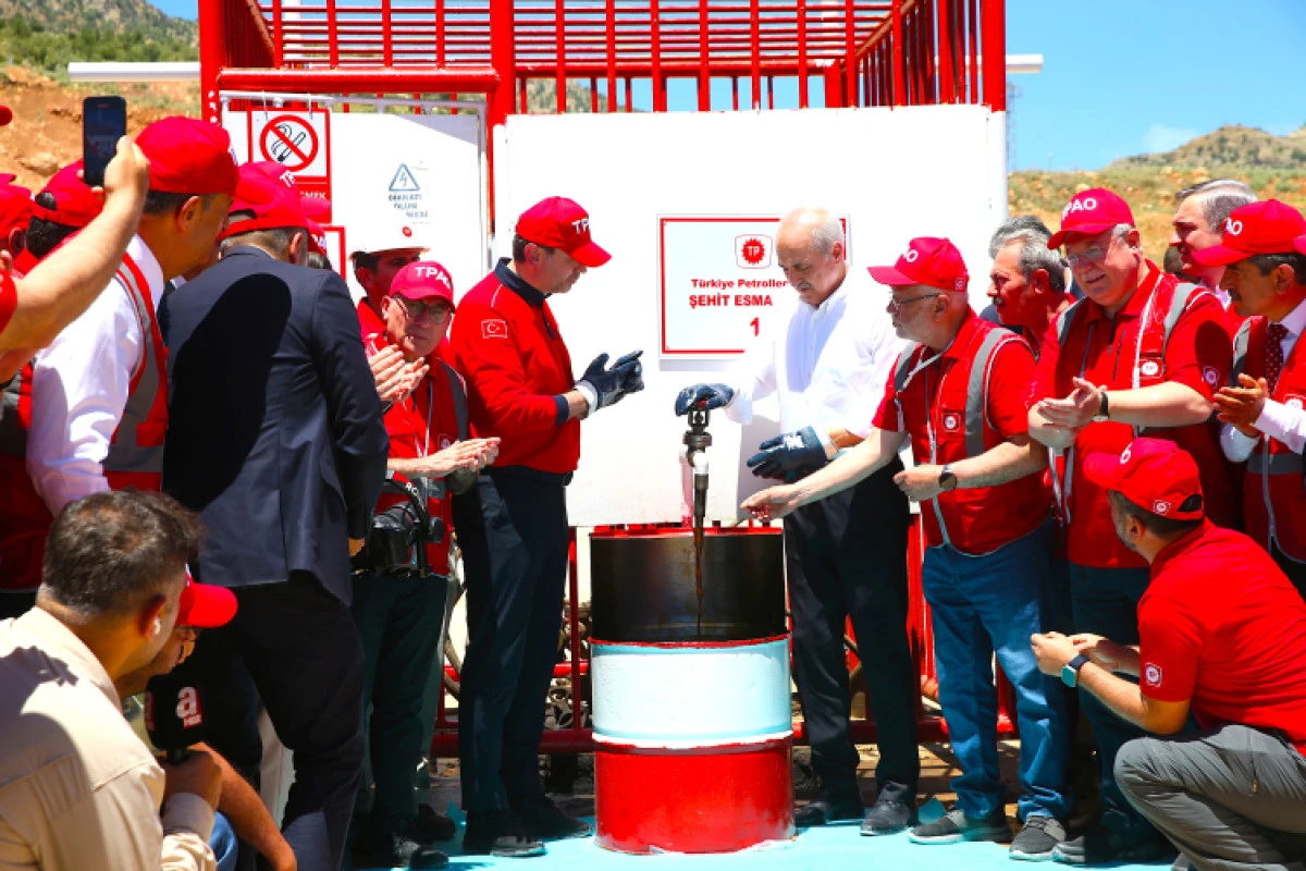 Kurtulmuş, Gabar’da petrol akışını yerinde takip etti