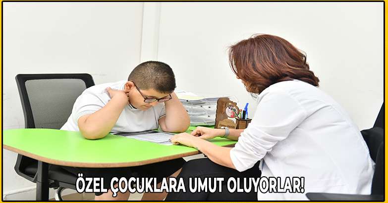 Özel Çocuklara Umut Oluyorlar