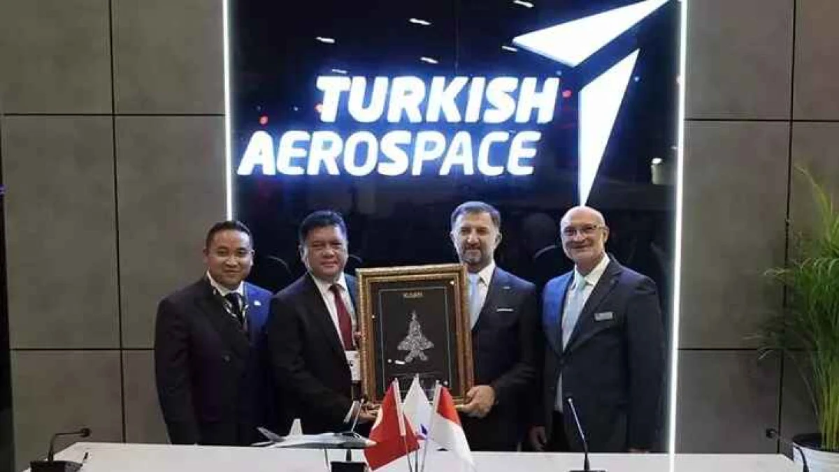 TUSAŞ, Endonezya ile 48 KAAN Uçağı İçin Anlaşma İmzaladı